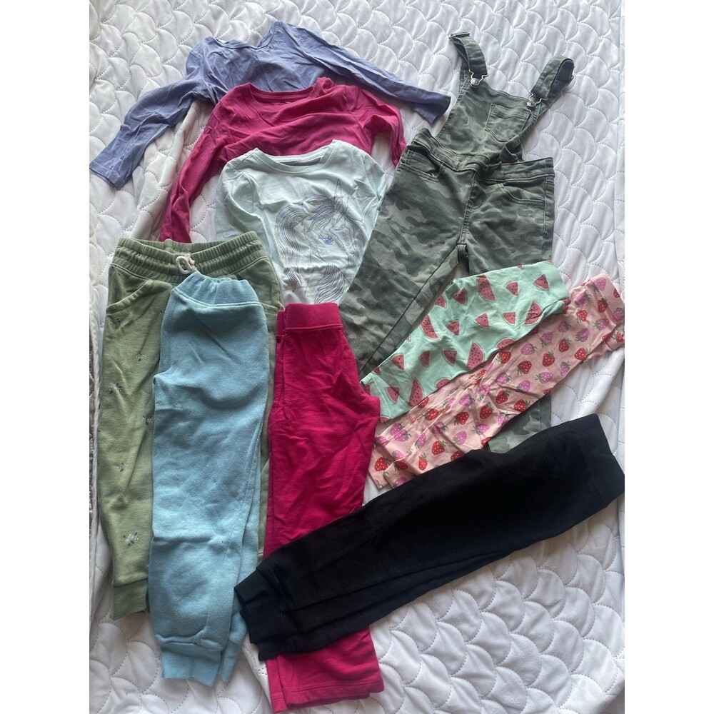 Lot of  11 Girls' Clothing – Size 4/5 Various Brands